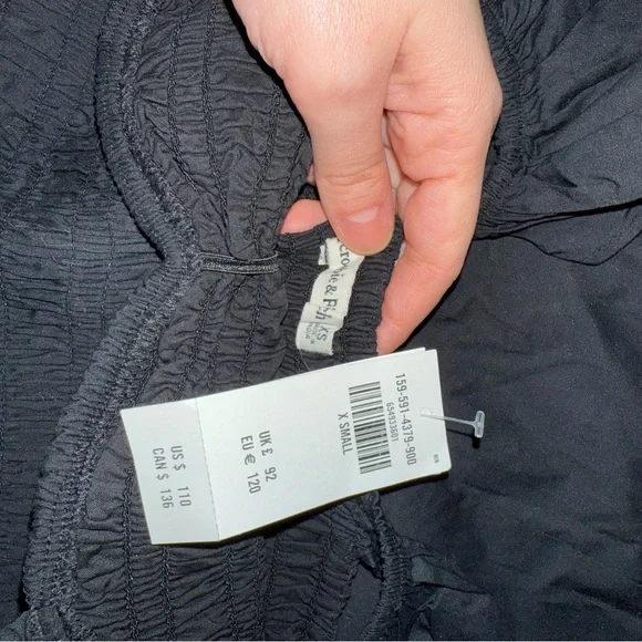 Abercrombie Smocked Flutter Sleeve Maxi Dress - Picture 4 of 4